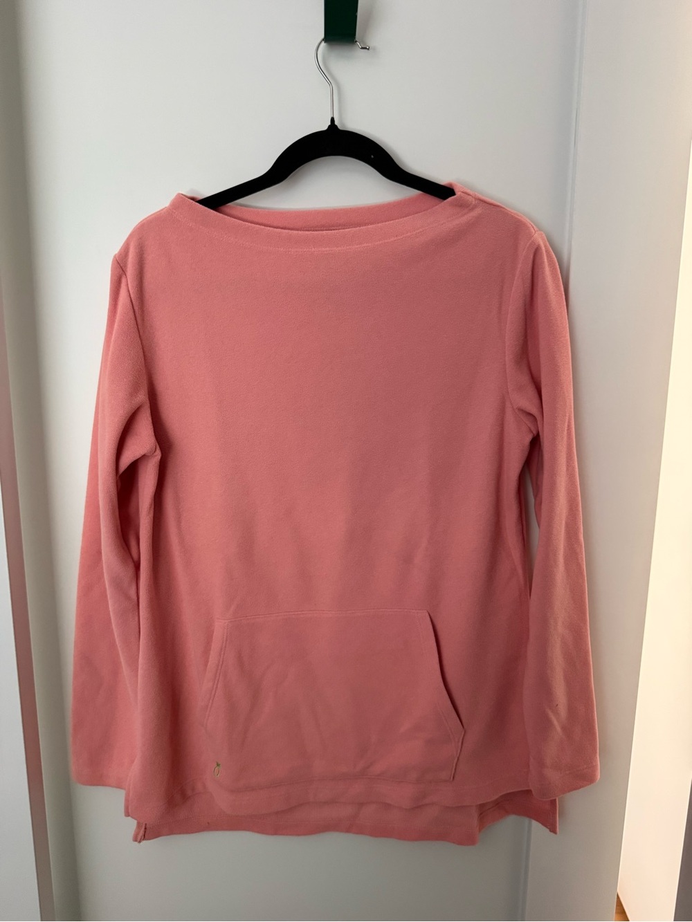 Dudley Stephens Coral Pink Pullover Sweatshirt